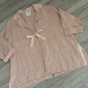 JACKIE LOVES JOHN...NATURAL FIBERS JACKET